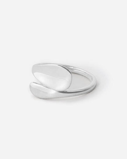 Organic Wrap Ring - Minimalist Modern Design