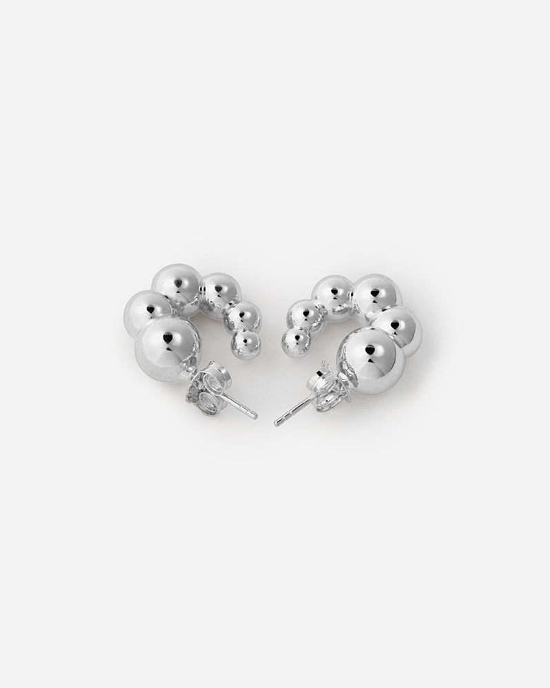 Bubble Glam Hoop Earrings  - Hoop Earring Jewelry
