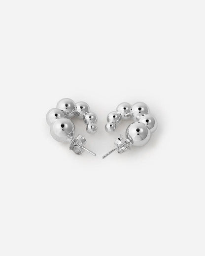 Bubble Glam Hoop Earrings  - Hoop Earring Jewelry