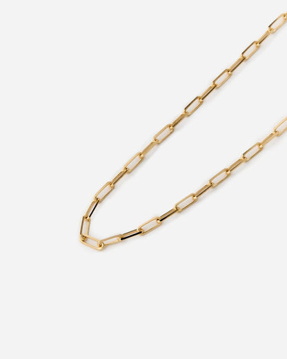 Paper Clip Chain Necklace - Chain Jewelry