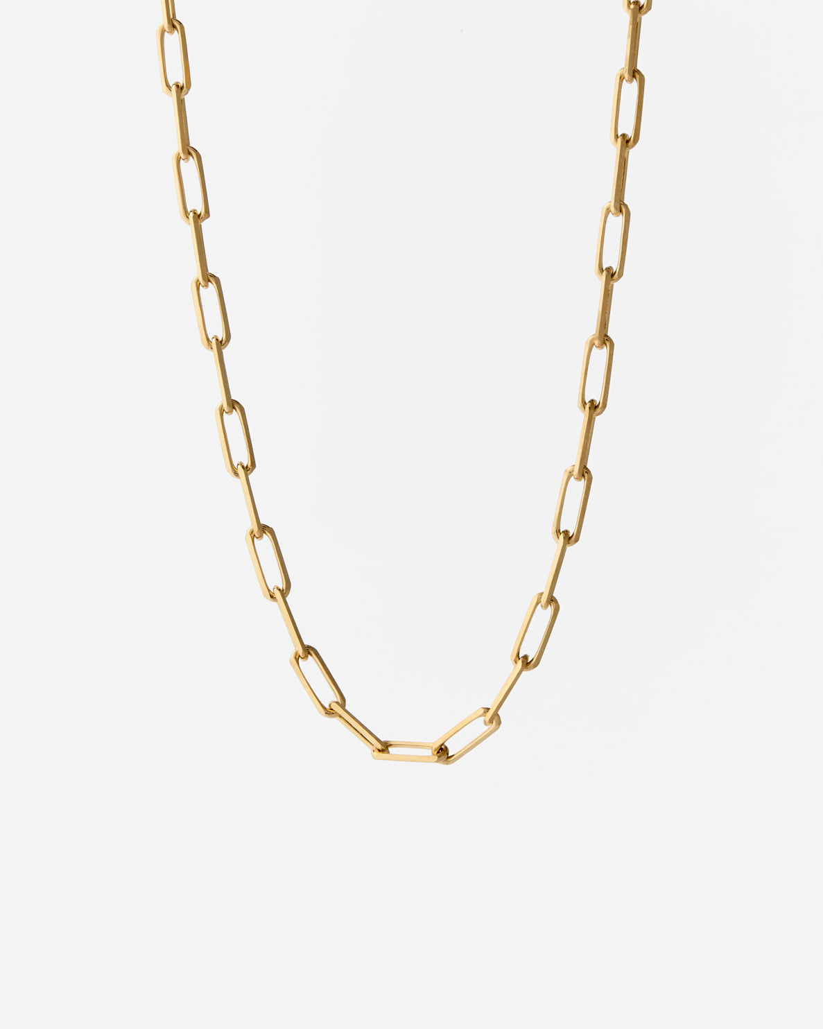 Paper Clip Chain Necklace - Chain Jewelry
