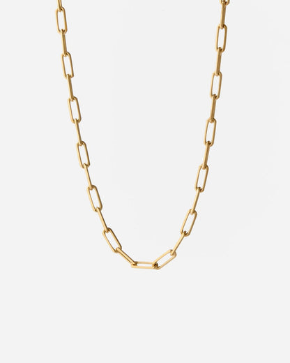 Paper Clip Chain Necklace - Chain Jewelry