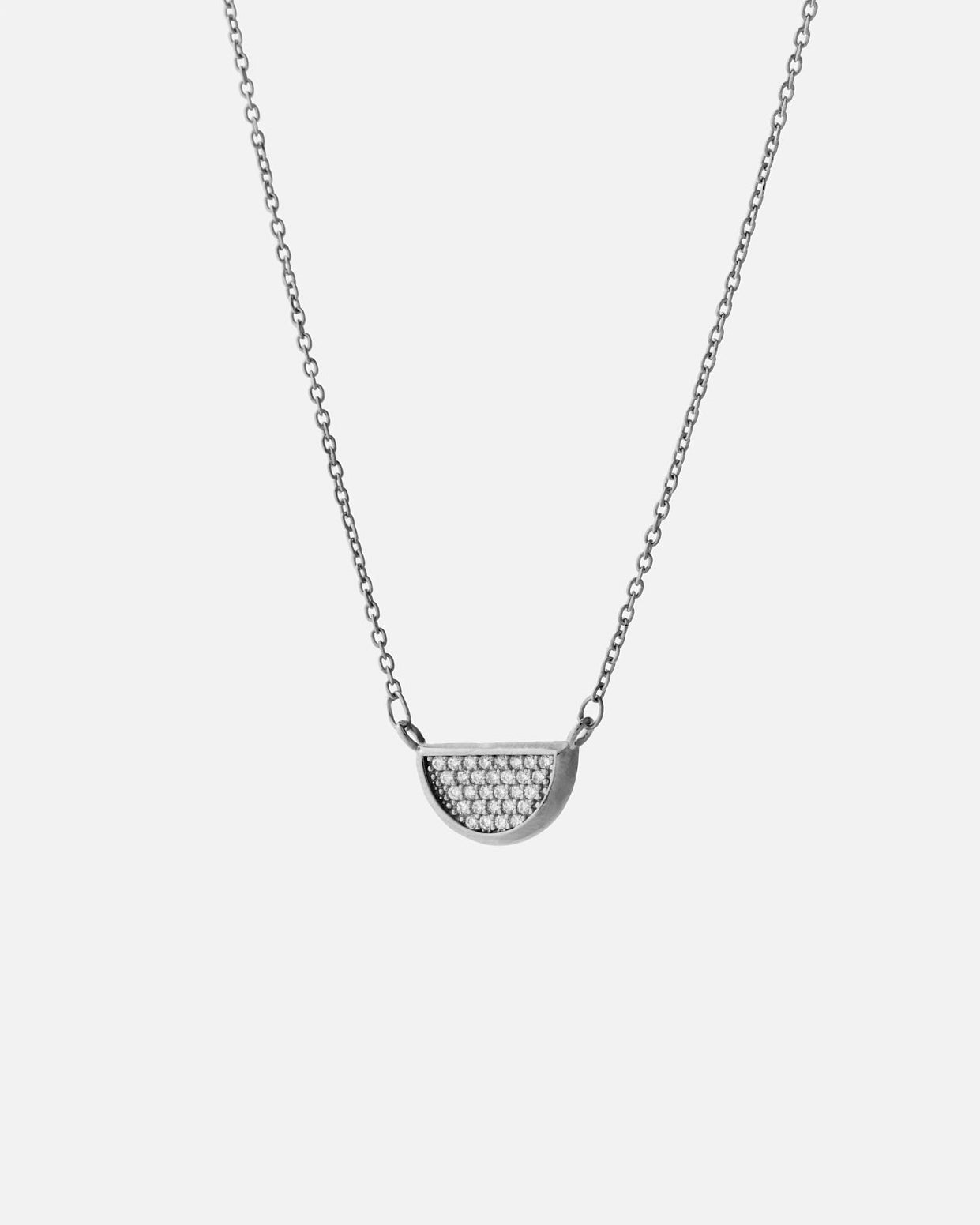 Minimalist Charm Crescent Necklace - Charm Jewelry