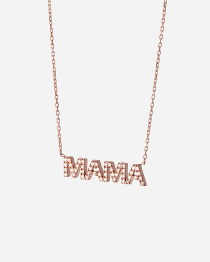 Delicate MAMA Necklace - 18k Gold Vermeil