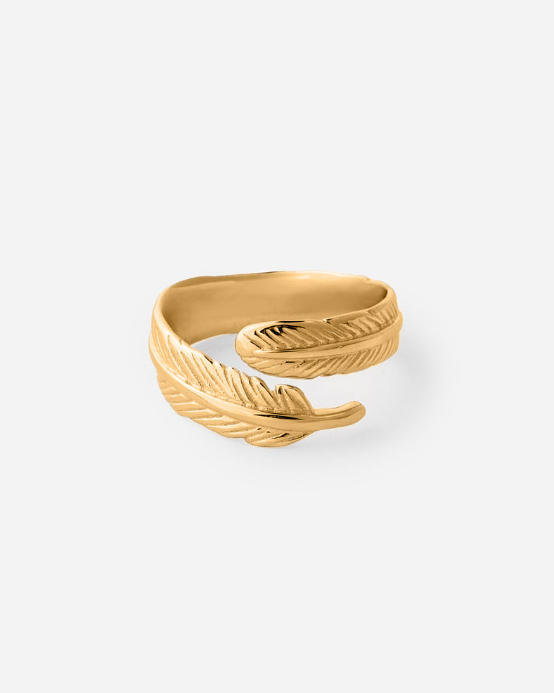 Dainty Leaf Ring - Everyday Jewelry