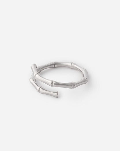 Open Men Ring with 2 Branches - 925k Sterling Silver