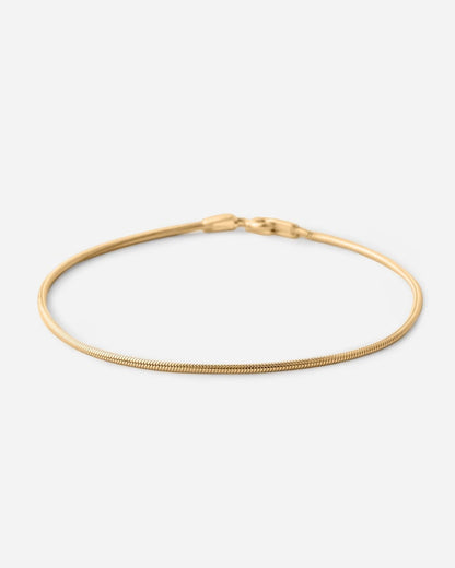 Thin Italian Flat Chain Bracelet - Chain Jewelry
