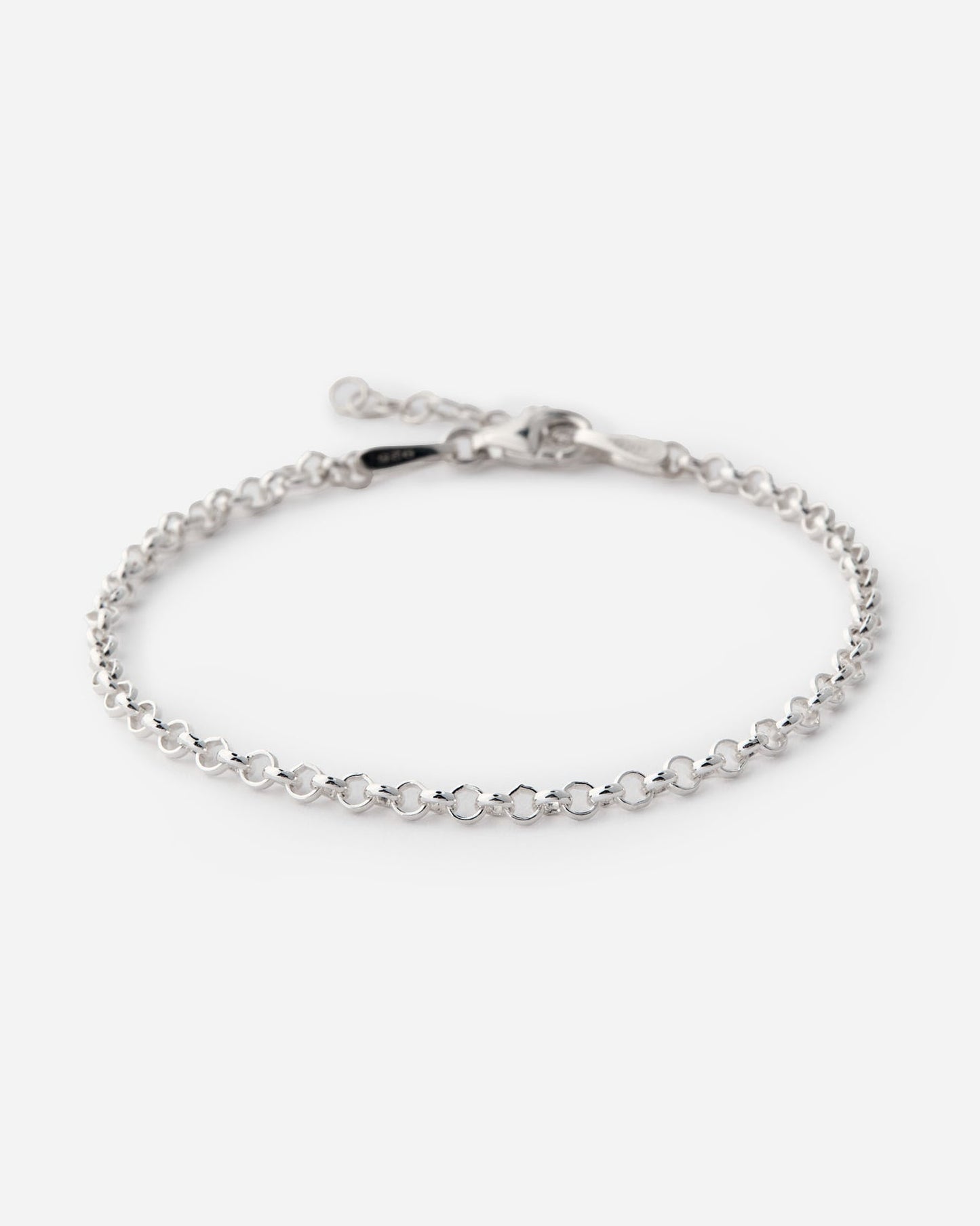 Silver Men's Chain Bracelet - Dainty Men Jewelry
