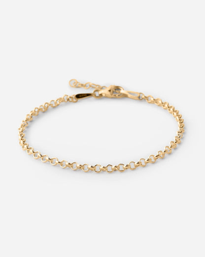 Silver Men's Chain Bracelet - Dainty Men Jewelry