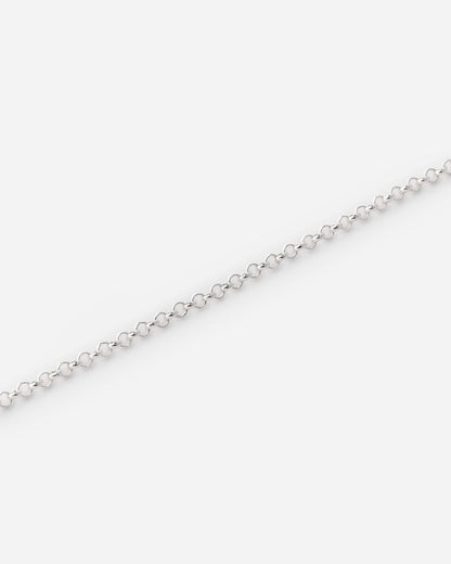 Silver Men's Chain Bracelet - Dainty Men Jewelry