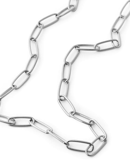 Bold Paper Clip Chain Necklace - Chain Jewelry