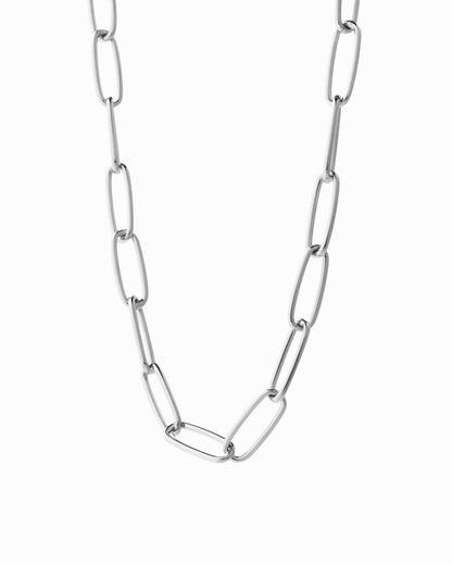Bold Paper Clip Chain Necklace - Chain Jewelry