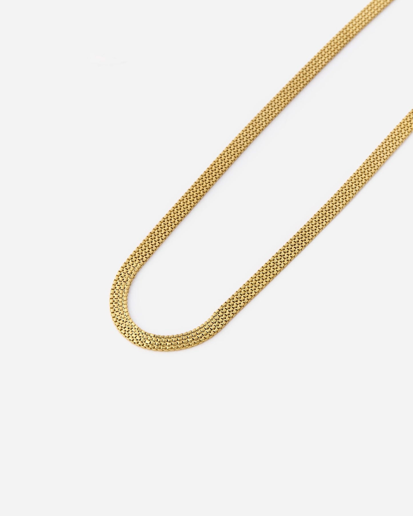Italian Woven Chain Necklace - Men Jewelry