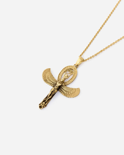 Isis Pendant, Egyptian Goddess Necklace - Mystic Jewelry