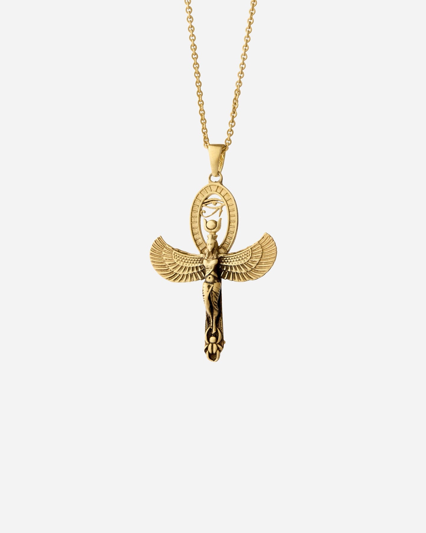 Isis Pendant, Egyptian Goddess Necklace - Mystic Jewelry