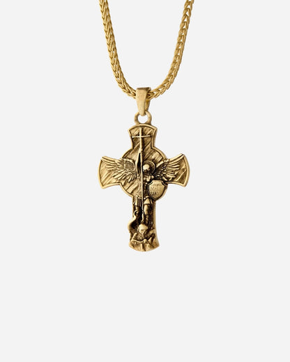 Archangel Necklace Trendy Jewelry Charm Pendant - 925k Sterling Silver