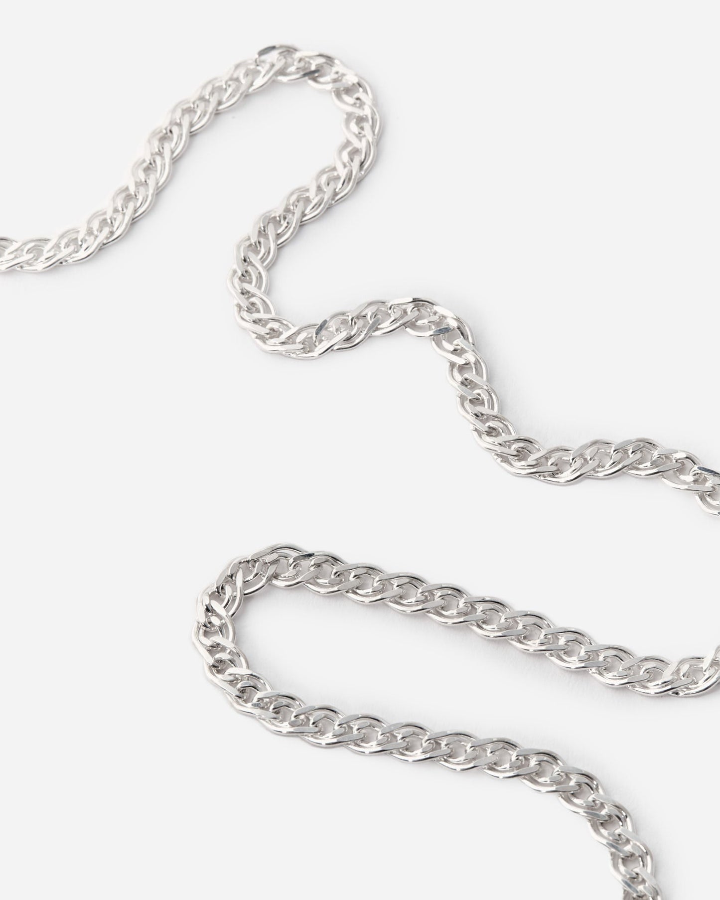 Men Chain Necklace - 925k Sterling Silver