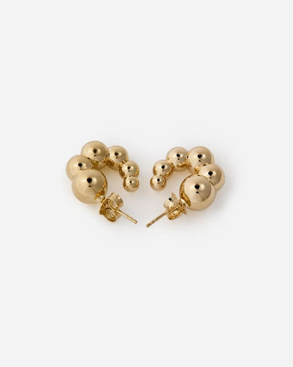 Bubble Glam Hoop Earrings  - Hoop Earring Jewelry