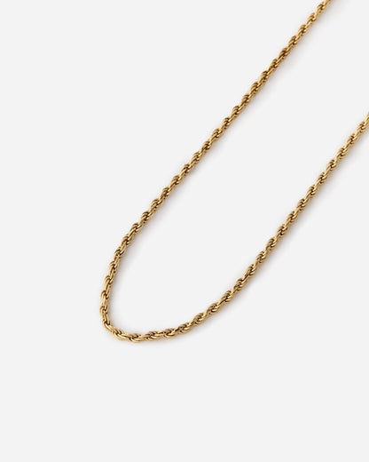 Twisted Elegance Rope Chain Necklace - Chain Jewelry