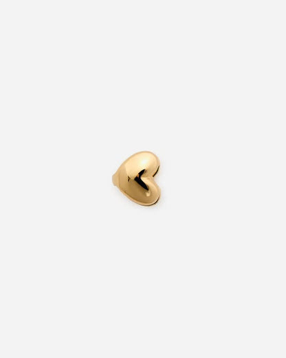 Modern Heart Hug Ear Cuff