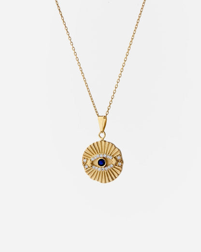 Protective Charm Evil Eye Necklace - Evil Eye Jewelry