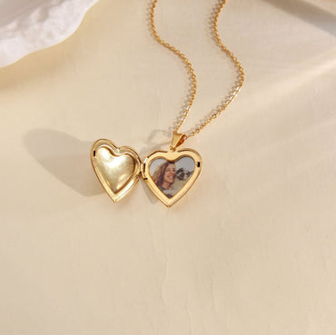 The Heart Locket Necklace detail image 2