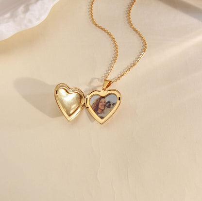 The Heart Locket Necklace detail image 2