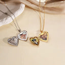 The Heart Locket Necklace by Jewelry Handcrafts