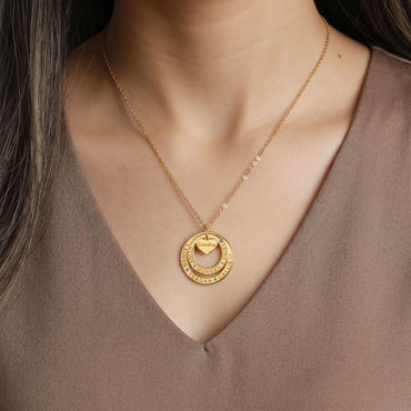 JWH personalized birthstone Necklace