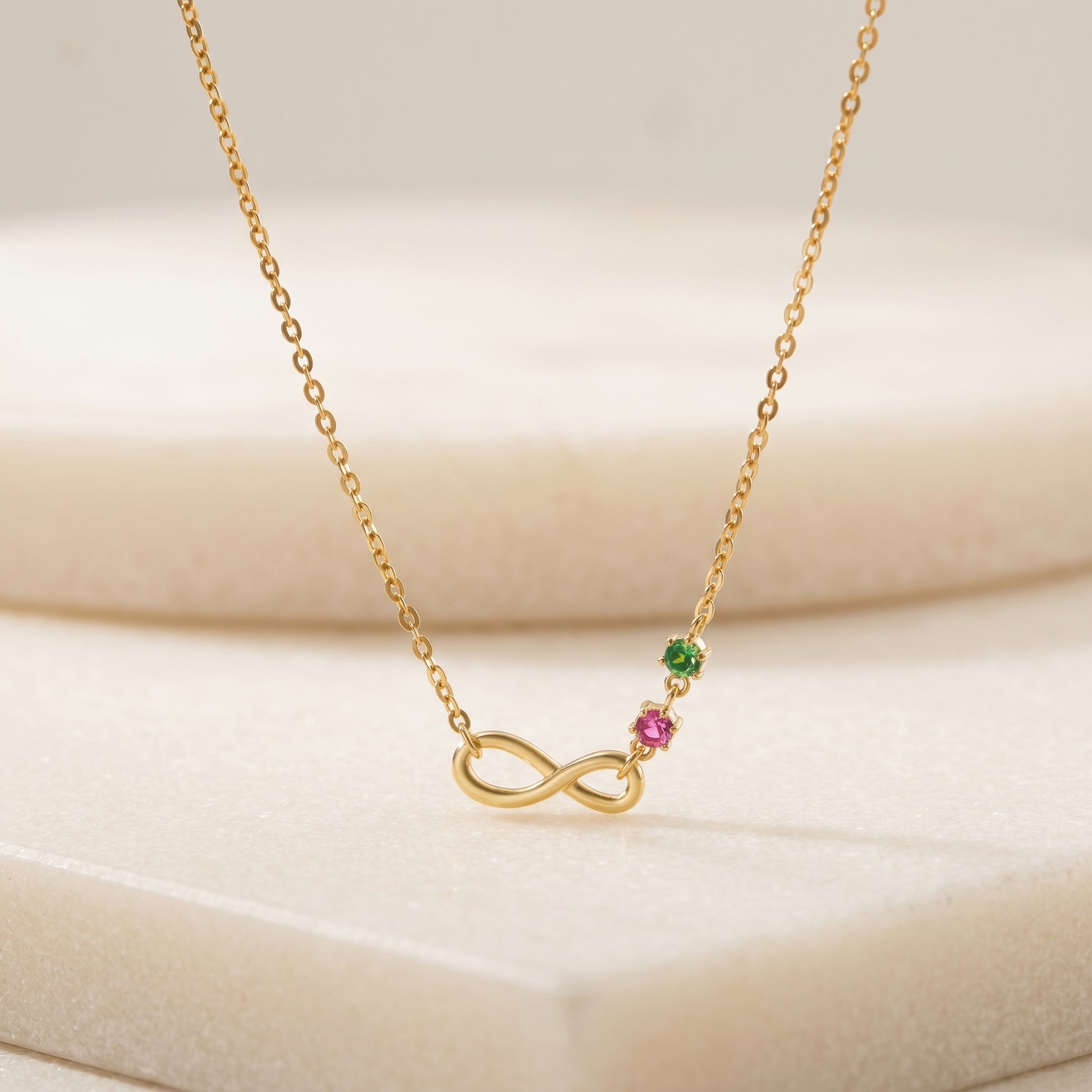 JWH personalized birthstone Necklace
