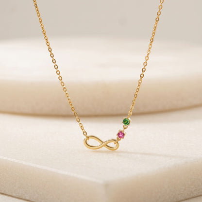 JWH personalized birthstone Necklace
