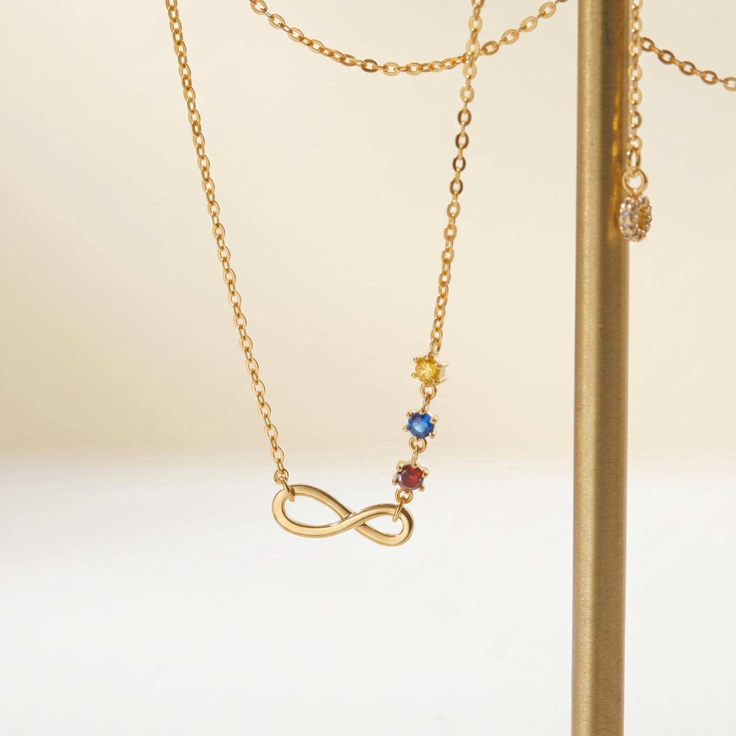 JWH personalized birthstone Necklace