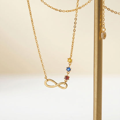 JWH personalized birthstone Necklace
