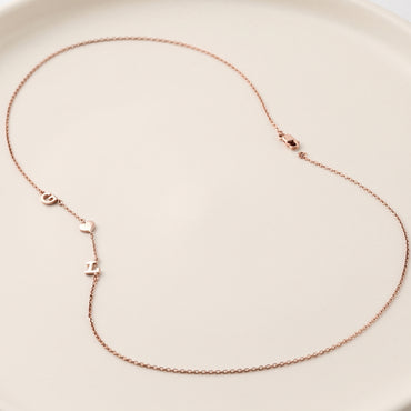 JWH personalized necklace gift