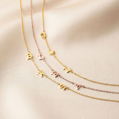 JWH personalized necklace gift