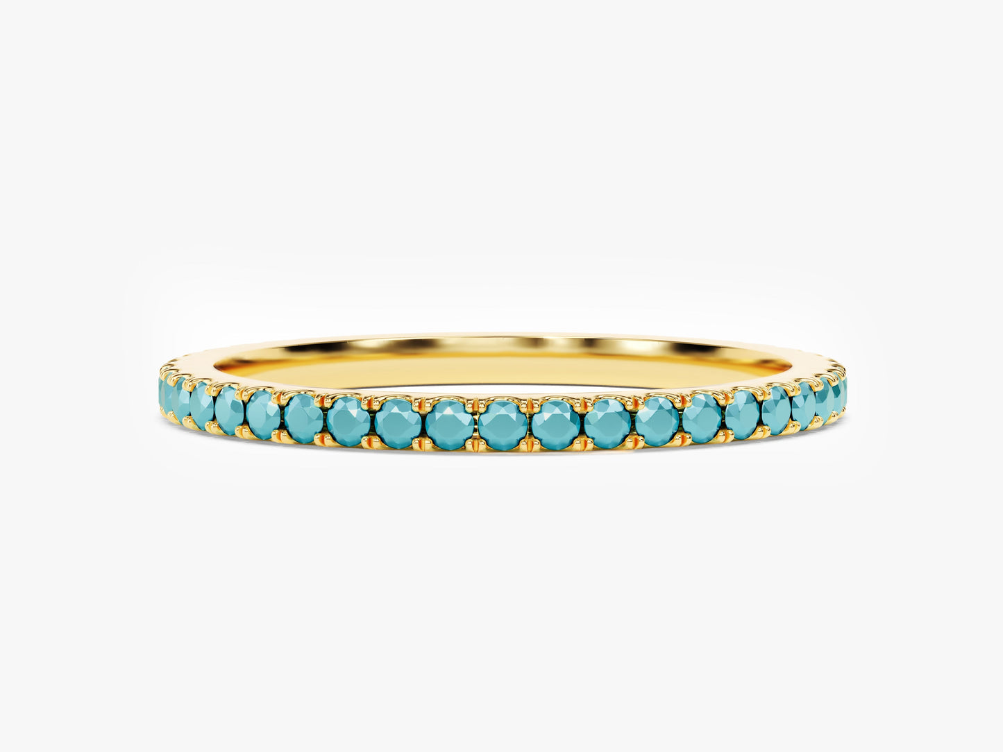 Turquoise Wedding Band