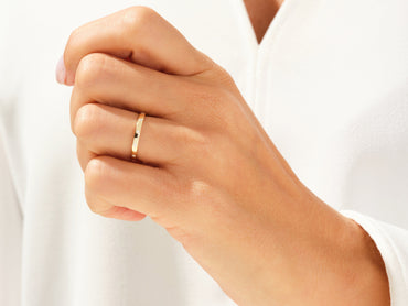 Flush Set Wedding Band