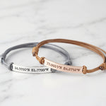 JWH personalized bracelet gift