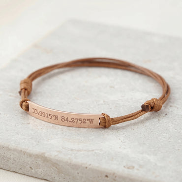 JWH personalized bracelet gift