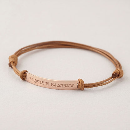 JWH personalized bracelet gift
