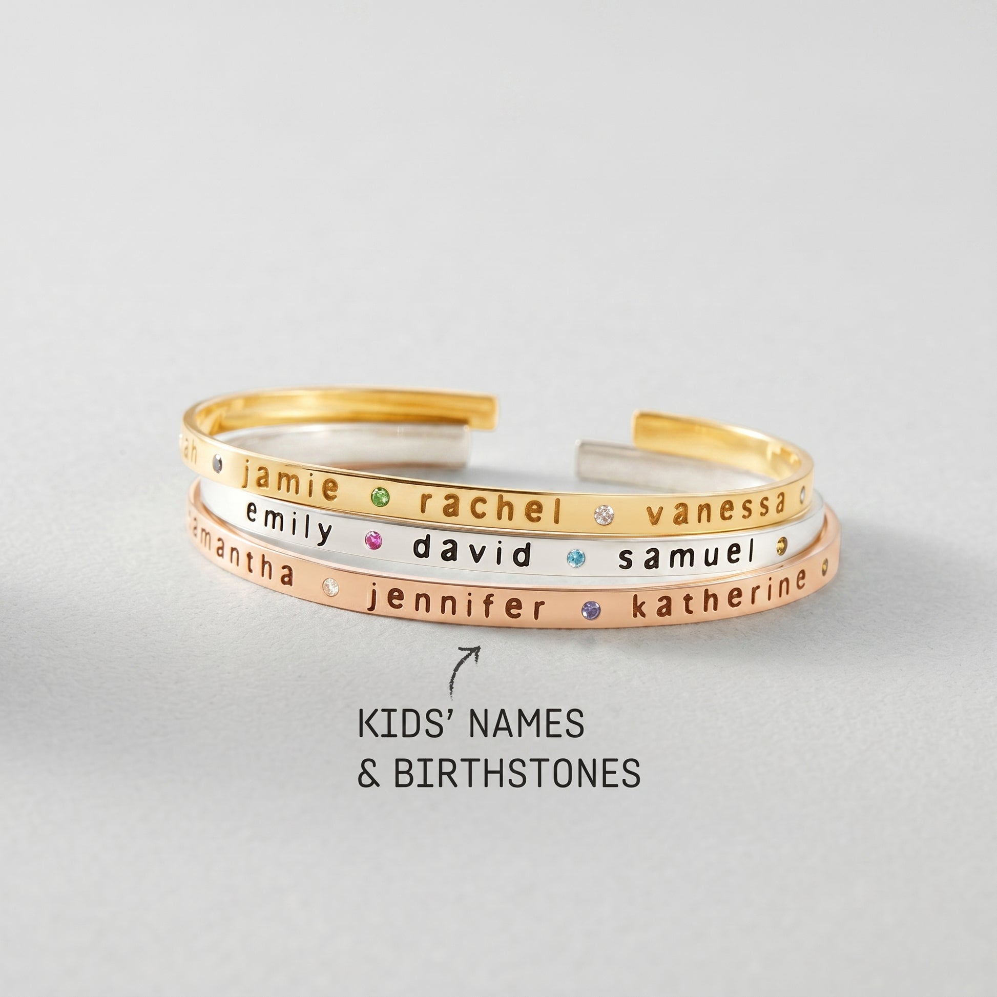 JWH personalized birthstone jewelry