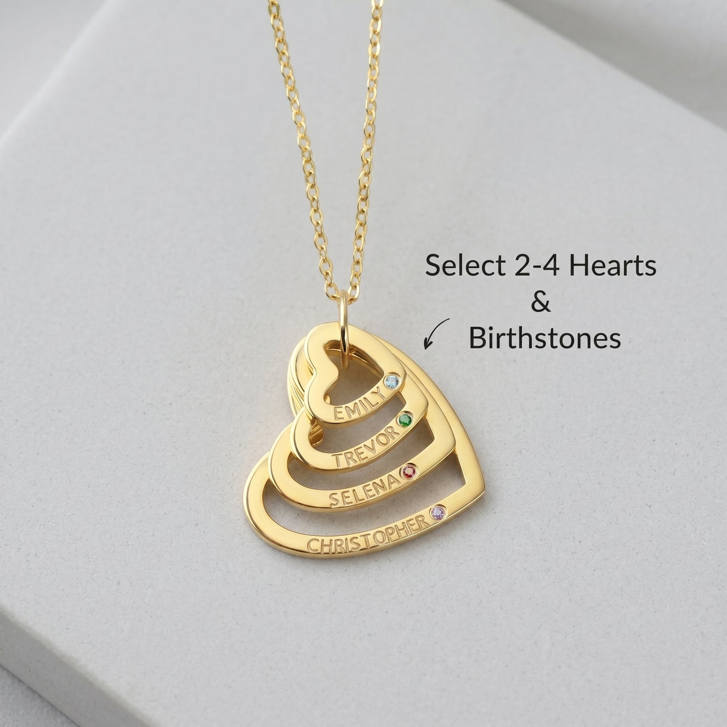 JWH personalized birthstone jewelry
