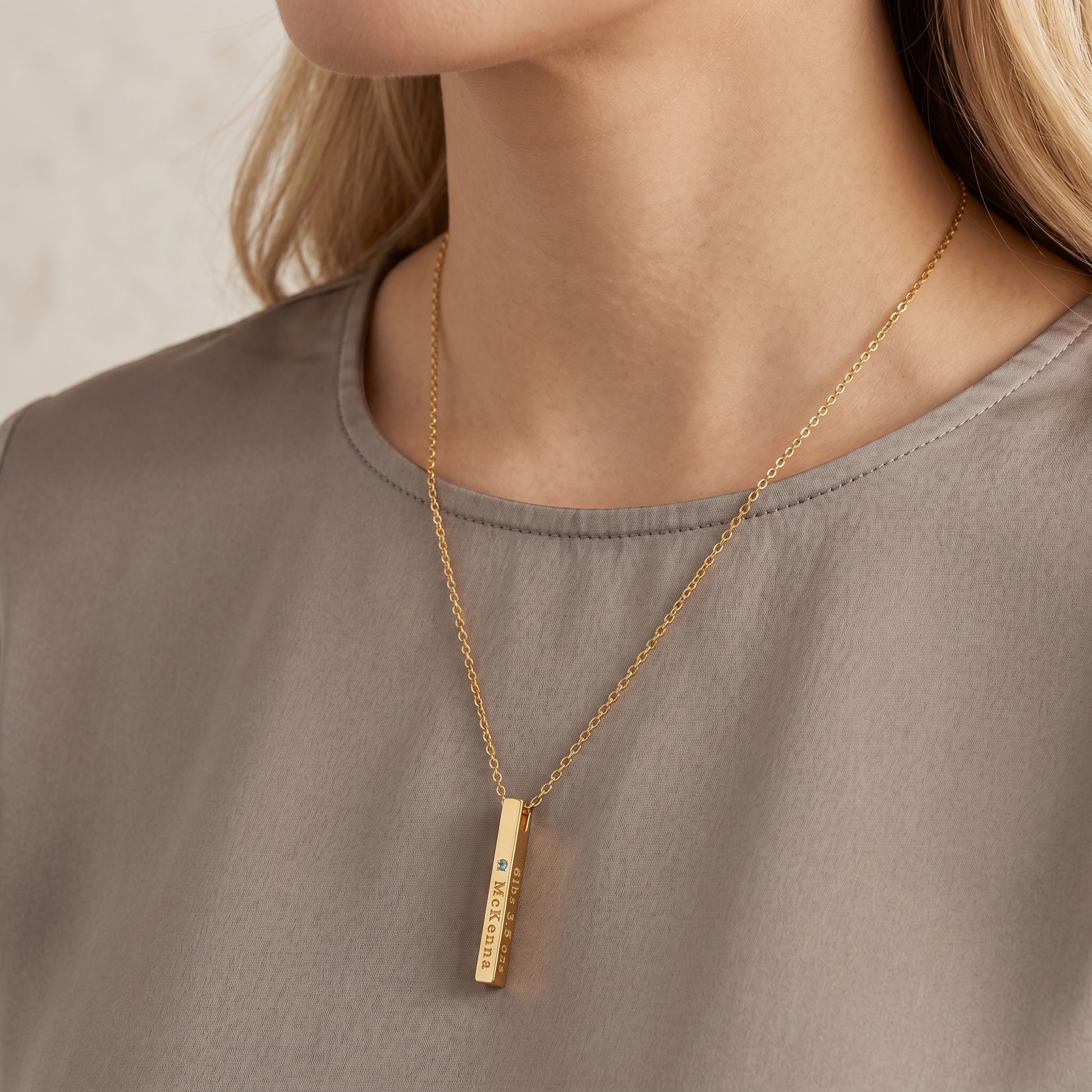 JWH personalized necklace gift