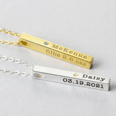 JWH personalized necklace gift