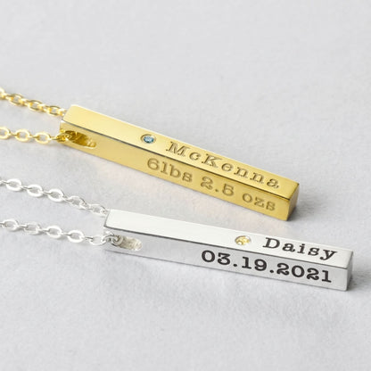 JWH personalized necklace gift