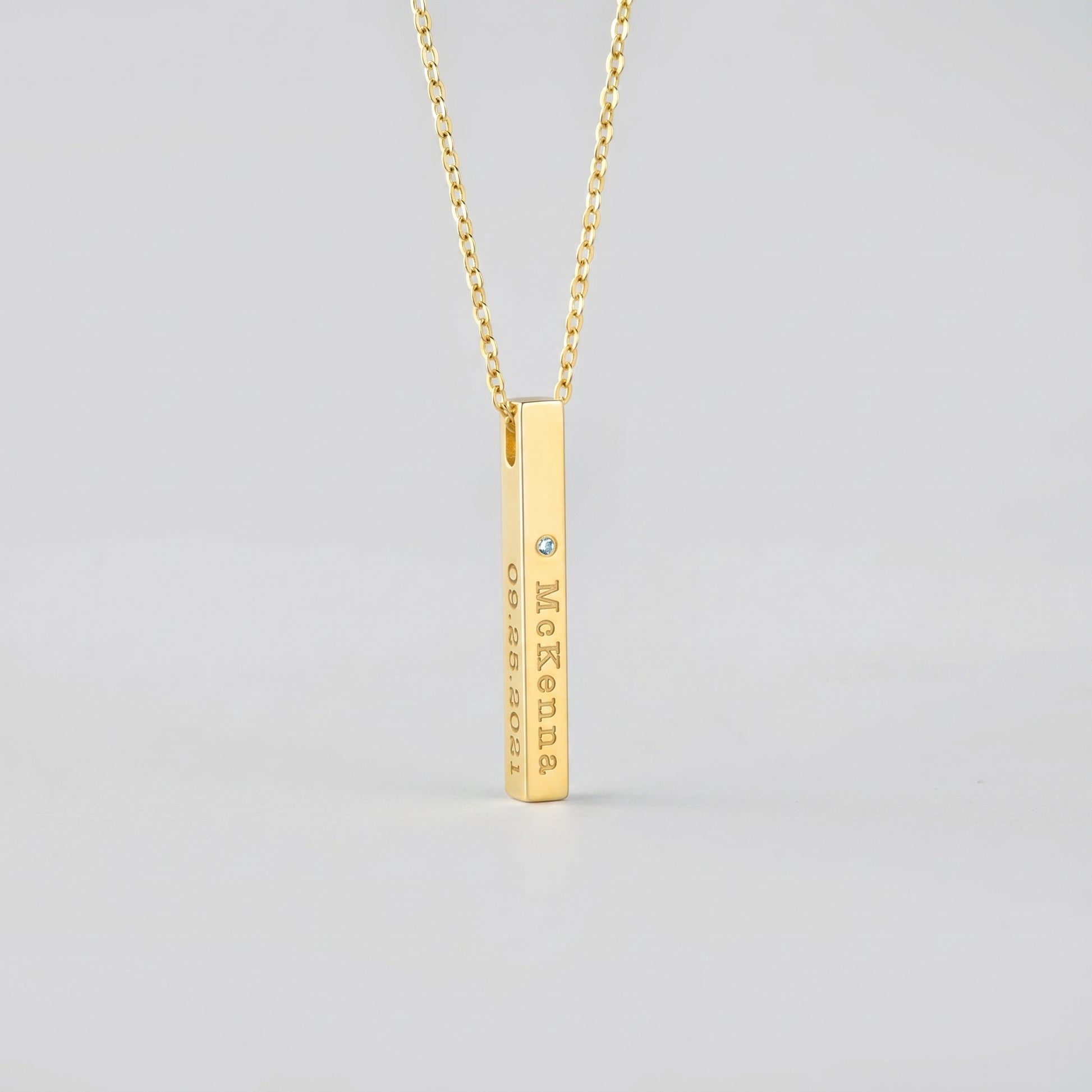 JWH personalized necklace gift