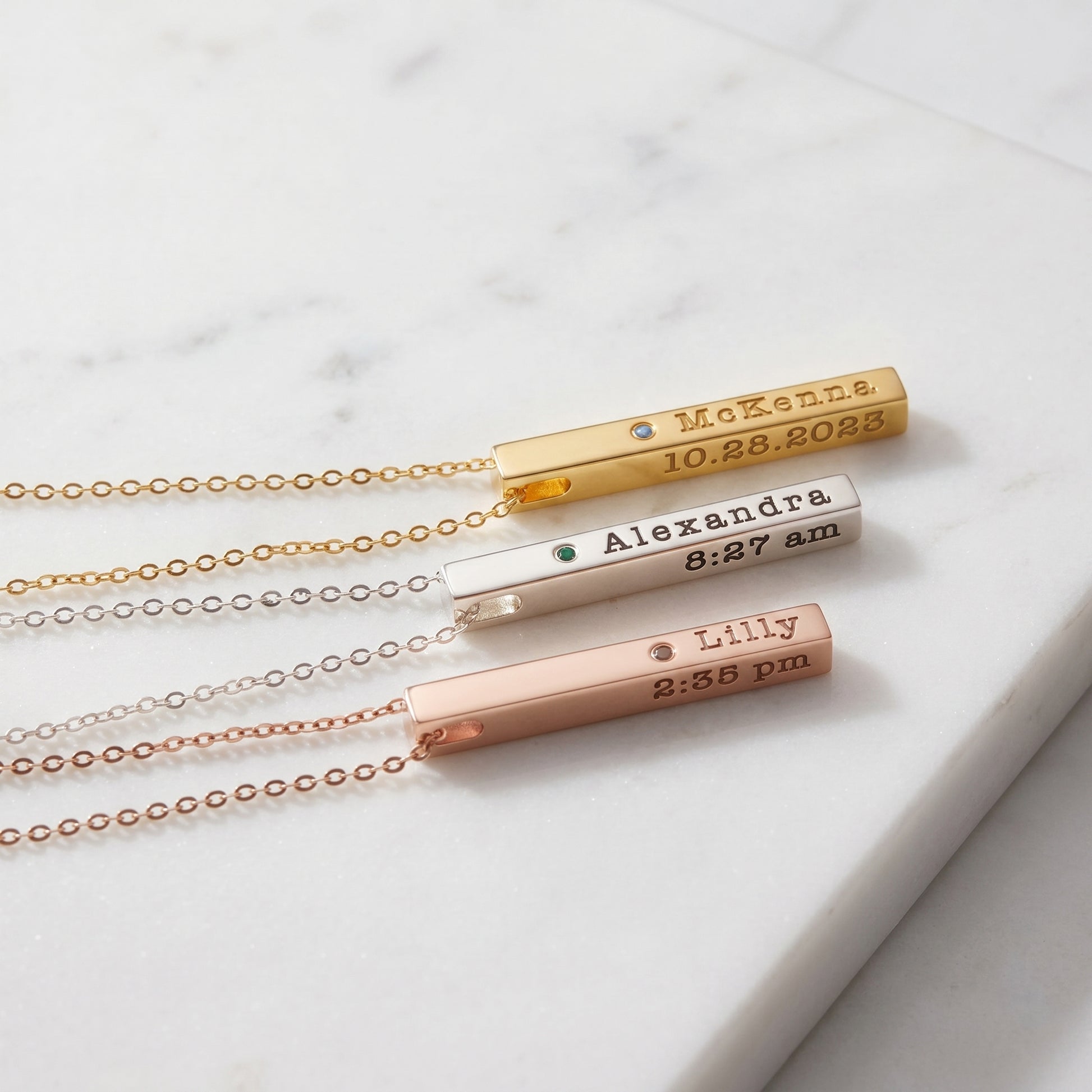 JWH personalized necklace gift