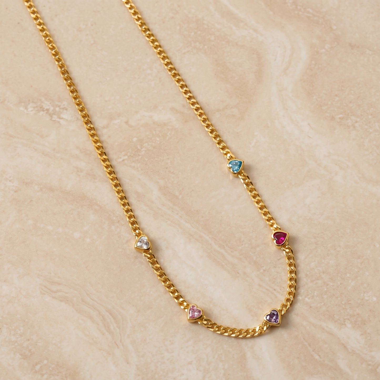 JWH personalized birthstone Necklace