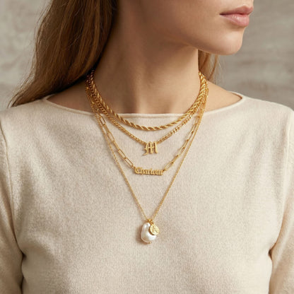 JWH personalized necklace gift