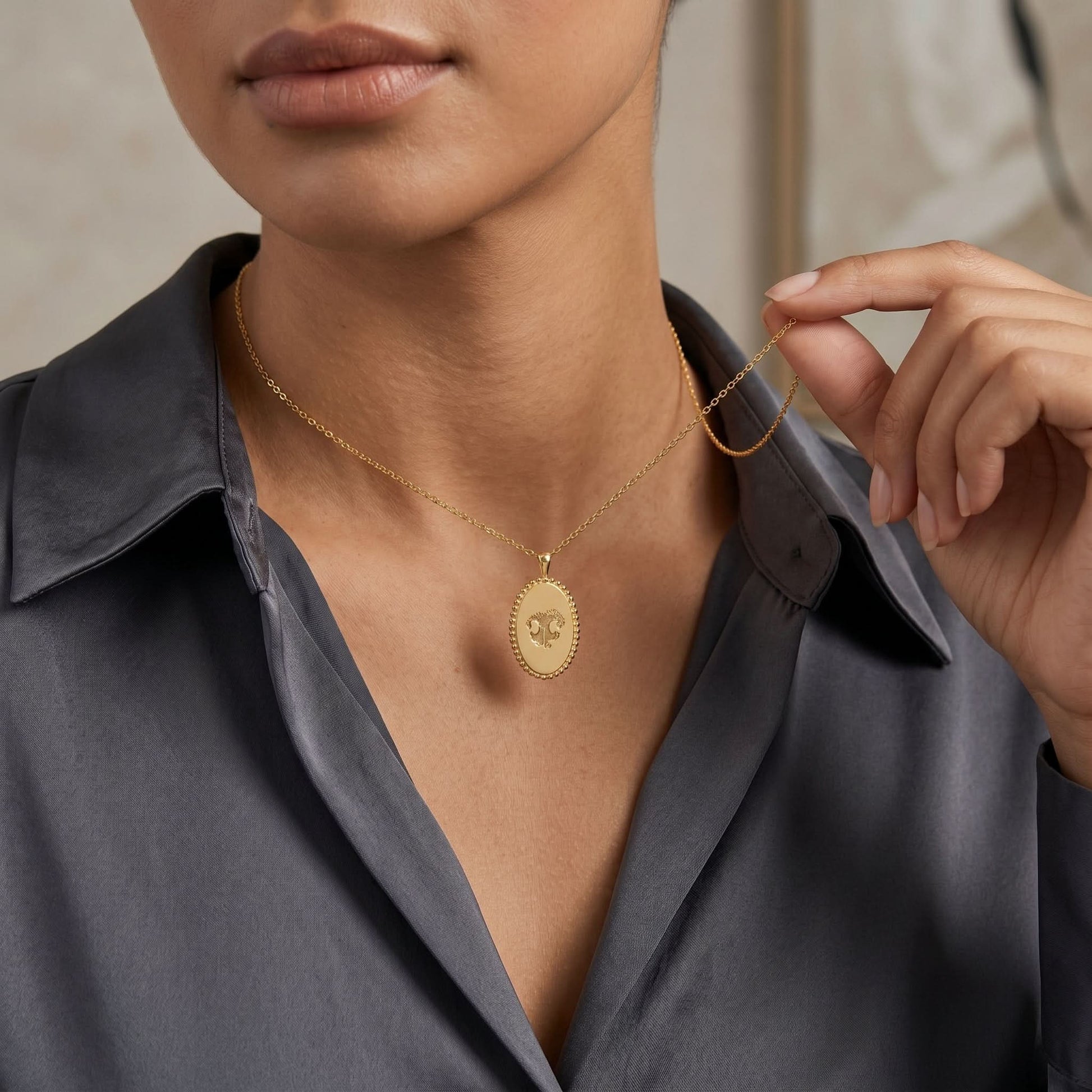 JWH personalized necklace gift